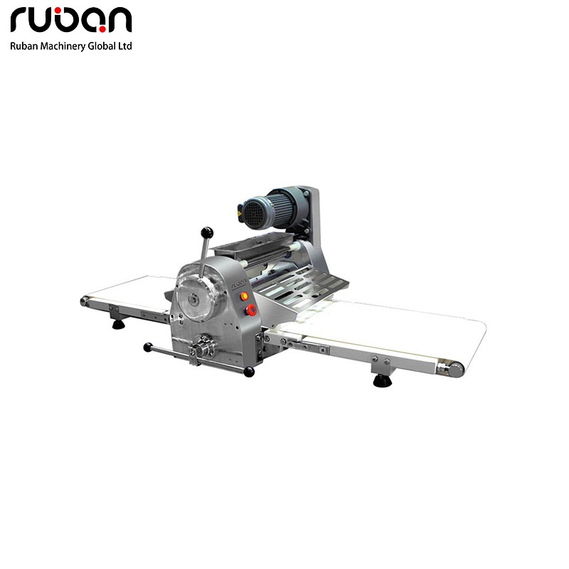 آلة فرد العجين الاحترافية، نوع سطح الطاولة ونوع حامل الأرض، لفرد عجين الكرواسون - روبان