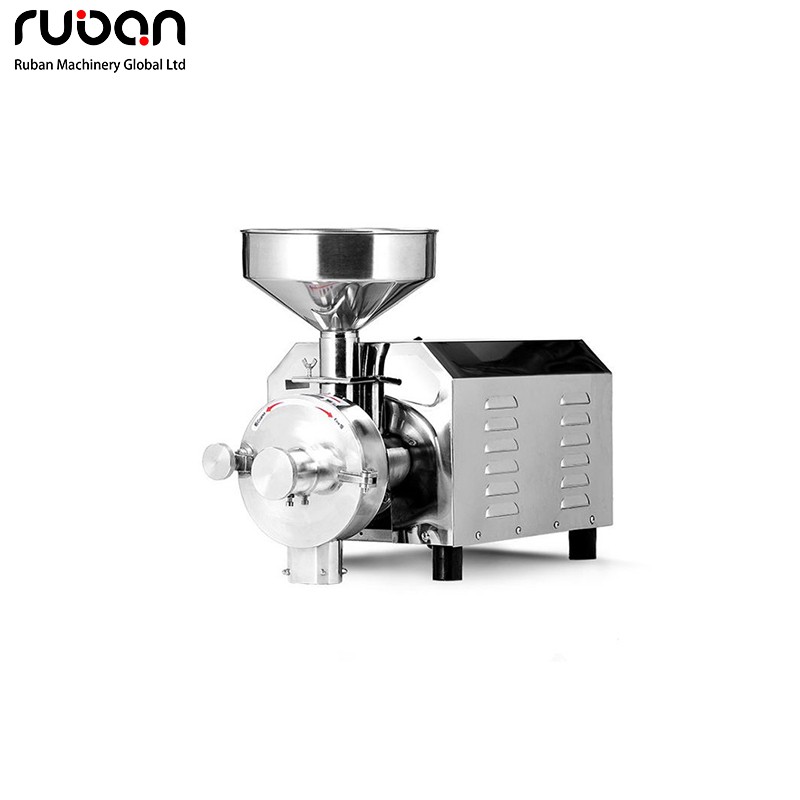 مطحنة قهوة صناعية، مطحنة دقيق الذرة، آلة صنع جريش الذرة، مطاحن جافة لبهارات الذرة، آلات طحن الدقيق - روبان