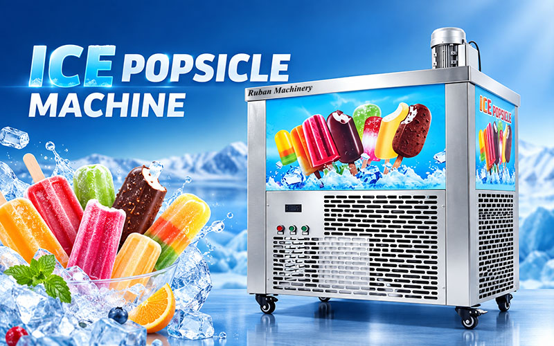 🍦 سر الصيف الفعال: حوّل الفواكه الطازجة إلى مصاصات لذيذة على الفور باستخدام آلات روبان!